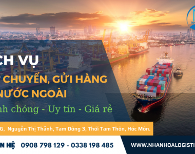 Nhân Hòa Logistics nhận vận chuyển, gửi hàng ra nước ngoài nhanh chóng – tiện lợi